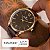 Relógio Masculino Champion Casual Couro Marrom Social Luxo CN21443U - Imagem 2