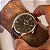 Relógio Masculino Champion Casual Couro Marrom Social Luxo CN21443U - Imagem 4