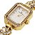 Relógio Feminino Champion Dourado Pequeno Luxo CF24715H + Brincos - Imagem 6