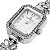 Relógio Feminino Champion Prata Pequeno Luxo CF24715Q + Brincos - Imagem 6
