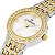 Relógio Feminino Champion Bicolor Pequeno Luxo CF25312S + Brincos - Imagem 6