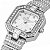Relógio Feminino Champion Prata Pequeno Luxo CF25769Q + Brincos - Imagem 6