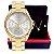 Relógio Feminino Euro Multifunção Multiglow Midi EU6P29AIP/4B Colar e Brincos - Imagem 1