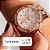 Relógio de Pulso Feminino Ana Hickmann Rosé AH30255Z Colar e Brincos - Imagem 2