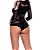Body Feminino Arrastão Noite de Luar Sexy e Elegante - Tamanho Único - Alta Elasticidade - Imagem 2