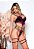 Body com Bojo Renda Bicolor e Perneira - Imagem 10