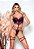 Body com Bojo Renda Bicolor e Perneira - Imagem 9