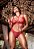 Body de Tule com Tiras e Detalhes em Guipir - Imagem 2