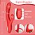 VIBRADOR PONTO E ESTIMULADOR 7 MODOS DE VIBRAÇÕES - Imagem 4