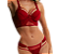 Conjunto de Renda Paixão Cruzada | Lingerie com Tiras Garota Veneno - Imagem 3