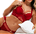 Conjunto de Renda Paixão Cruzada | Lingerie com Tiras Garota Veneno - Imagem 1