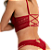 Conjunto de Renda Paixão Cruzada | Lingerie com Tiras Garota Veneno - Imagem 2