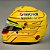 Capacete Lewis Hamilton Ferrari 2025 - Imagem 7
