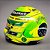 Capacete Lewis Hamilton Grande Prêmio do Brasil 2024 - Imagem 3