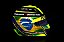 Capacete Lewis Hamilton Grande Prêmio do Brasil 2021 - Imagem 2