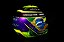 Capacete Lewis Hamilton Grande Prêmio do Brasil 2021 - Imagem 5