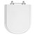 Assento Sanitário Poliéster Vogue Plus Branco para vaso Deca 1.6gpf 6lpf - Imagem 1