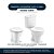 Assento Sanitário Almofadado Azaléa Bege Claro para vaso Celite - Imagem 4