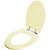Assento Sanitário Poliester Absolute Bone (Bege Claro) para vaso Ideal Standard - Imagem 2