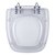 Assento Sanitário Poliester Fit Transparente para vaso Celite - Imagem 1