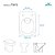 Assento Sanitario Poliester Paris Bone (Bege Claro) para vaso Ideal Standard - Imagem 3