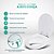 Tampa de Vaso Poliéster Aspen Branco para bacia Deca 1.6gpf 6lpf - Imagem 5