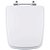Assento Sanitário Poliéster Clean Branco para vaso Deca 1.6gpf 6lpf - Imagem 1