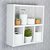 Nicho Decorativo Organizador para Banheiro Branco 40cm Nancy - Imagem 1