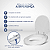 Assento Sanitário De Ville Amendoa para vaso Deca - Imagem 5