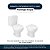 Assento Sanitário Poliester Soft Close Flamingo Branco para vaso Incepa - Imagem 4