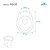 Assento Sanitário Poliester Ascot Bone (Bege Claro) para vaso Ideal Standard - Imagem 2