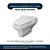 Assento Sanitário Poliester Plaza Cinza Claro para vaso Ideal Standard - Imagem 4