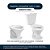 Assento Sanitário Poliester Sabará Areia (Bege) para vaso Icasa - Imagem 4