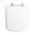 Assento Sanitário Tampa de Vaso Branco MDF Laqueado Lirio para bacia Fiori - Imagem 1
