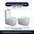 Assento Sanitário Poliester Soft Close Ciprea Branco para vaso Jacuzzi - Imagem 4