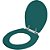 Assento Sanitário Poliester Avalon Verde Amazonia para vaso Ideal Standard - Imagem 2