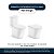 Tampa de Vaso Poliéster Neo Branco para bacia Incepa 6lpf - Imagem 4
