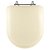 Tampa de Vaso Almofadada Carrara Creme para Bacia Deca 6lpf - Imagem 1