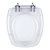 Assento Sanitario Poliester Acrilico Transparente Thema para Vaso Incepa 6lpf - Imagem 1