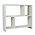 Rack Nicho Aparador Branco para TV Sala Quarto Escritorio - Imagem 5