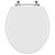 Assento Sanitario Poliester Convencional Oval Branco - Imagem 1