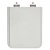 Assento Sanitário Poliester Soft Close Square Cinza Platina (Cinza Claro) para vaso Incepa - Imagem 1