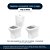 Tampa de Vaso Acrílico Soft Close Vip Branco para bacia Celite - Imagem 4