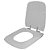 Assento Sanitário Poliester Soft Close Imperium Cinza Prata para vaso Celite - Imagem 2