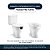 Tampa Para Vaso Sanitário Pne Celite Acesso - Cor: Branco - Imagem 4