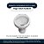 Assento Sanitario Poliester Soft Close Angra Bone P/ Louça Ideal Standard - Imagem 4