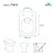 Assento Sanitario Poliester com Amortecedor Paris Papaya para Vaso Ideal Standard - Imagem 3