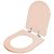 Assento Sanitario com Amortecedor Carrara Rosa Floral para Vaso Deca - Imagem 2