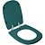 Assento Sanitario Poliester com Amortecedor Paris Verde Amazonia para Vaso Ideal Standard - Imagem 2