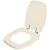 Assento Sanitario Poliester com Amortecedor Stylus Marfim (Bege) para Vaso Celite - Imagem 2